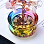 Tree of Life Chakra Gemstone Money Tree Bonsai Tree Home Office Decoration, for Wealth and Luck