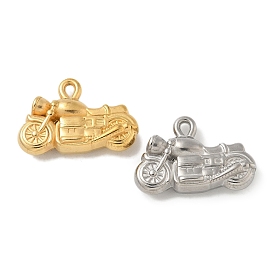 304 Stainless Steel Pendants, Motorbike Charm