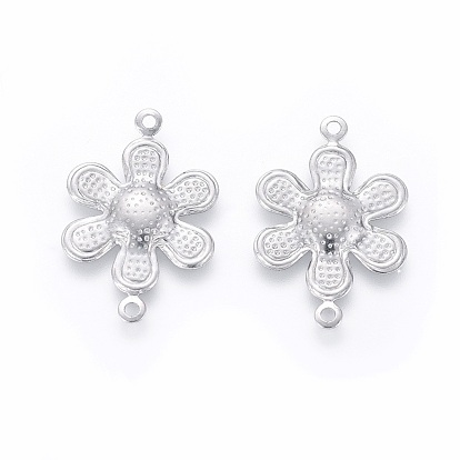 201 Stainless Steel Links, Flower