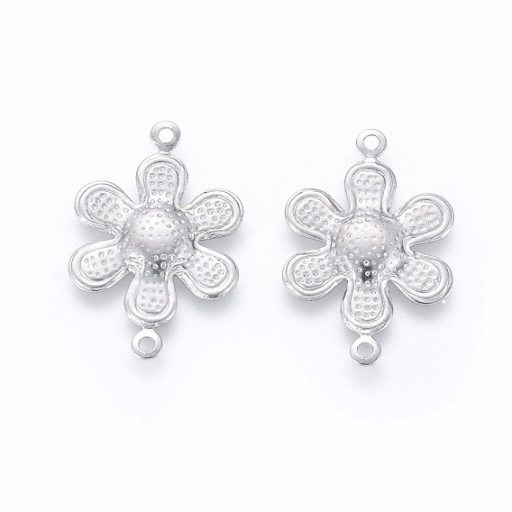 201 Stainless Steel Links, Flower