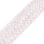 Cuentas de piedras de cristal sandía hebras, oval
