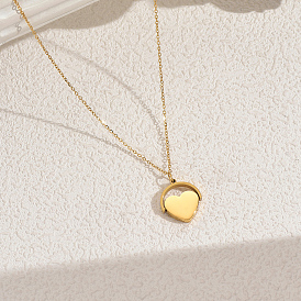 Ожерелья из нержавеющей стали с подвеской в форме сердца для Дня матери и повседневной носки