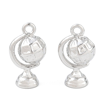 Brass Charms, Globe Charms
