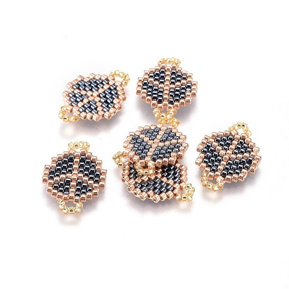 Японский бисер miyuki & toho ручной работы ссылки, Ткацкий станок, знак мира