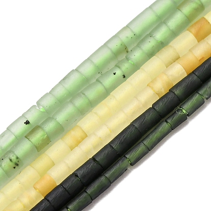 Природного нефрита нитей бисера, колонка