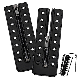 2 шт. ПУ аксессуары для молнии