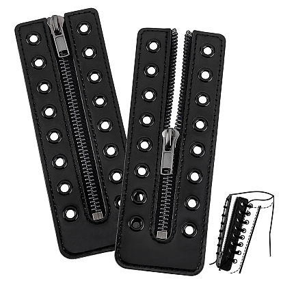 2 шт. ПУ аксессуары для молнии