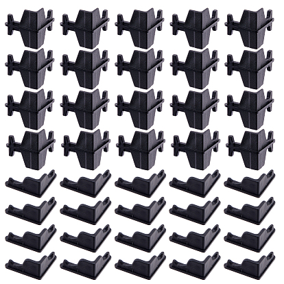 2 стили пластиковых угловых защитных накладок, аксессуары для кухонных полок