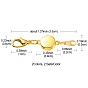 4 Sets 2 Colors Alloy Magnetic Clasps, with Lobster Claw Clasps and Chain Tabs, Flat Round