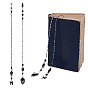 2Pcs Acrylic & ABS Plastic Imitation Pearl & Alloy Enamel Bookmark