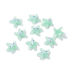 Cabuchones de resina, estrella de mar