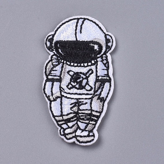 Computerized Embroidery Cloth Iron On/Sew On Patches, Costume Accessories, Spaceman