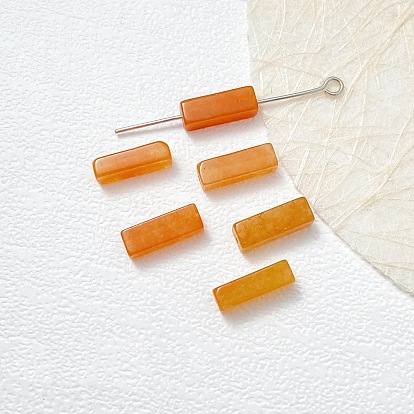 Натурального красного бисера авантюрин, кубоид