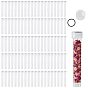 100Pcs Plastic Freezing Tubes, Test Tubes, with Screw Cap