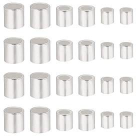 90шт. 3 стиль 925 бусины-разделители из стерлингового серебра, колонка