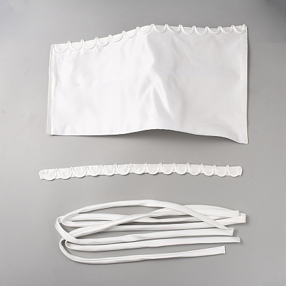 Reemplazo de la cremallera del vestido de novia de las mujeres, kit de corsé de satén de ajuste ajustable, vestido de fiesta formal con cordones