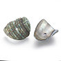 Natural Sea Shell Beads, Mixed, 12~22x10~22x2~4mm, Hole: 2mm