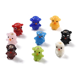 Handmade Lampwork Beads, Bear