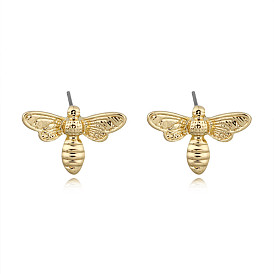 Adorable Bee Stud Earrings - Unique, Delicate and Stylish Jewelry for Women