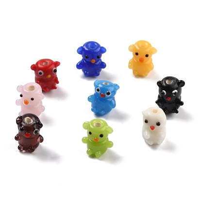 Handmade Lampwork Beads, Bear