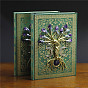 Natural Amethyst Tree of Life Notebooks, Embossed Cover, Witchcraft Supplies