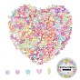 DIY Children's Day Gift Stretch Bracelets Making Kits, include Plastic Beads and Elastic Crystal Thread, Mixed Shapes