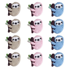 12шт 3 цвета силиконовые фокусные бусины, леность