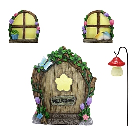 Resin Miniature Ornaments, Micro Landscape Home Dollhouse Accessories, Pretending Prop Decorations