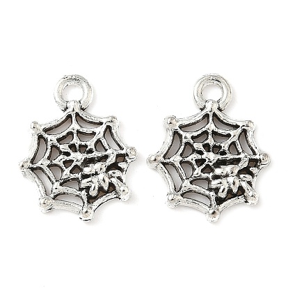 Сплавочные подвески тибетского стиля, паутины, без кадмия и без свинца