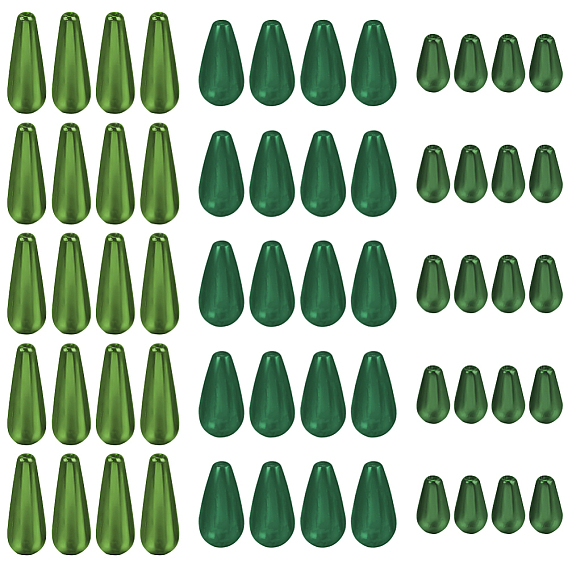 Каплевидные бусины из АБС-пластика имитация жемчуга