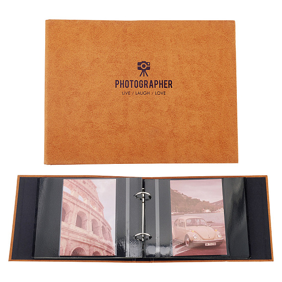 Прямоугольный бумажный альбом для скрапбукинга, самодельный фотоальбом, фотоальбом воспоминаний, для свадебного семейного путешествия на выпускной