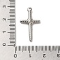 304 Stainless Steel Pendants, Cross
 Charms