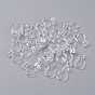 Plastic Clip-on Earring Findings, for Non-Pierced Ears, Fit for Rhinestone