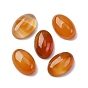 Природные сердоликовые кабошоны, окрашенная и подогревом, овальные