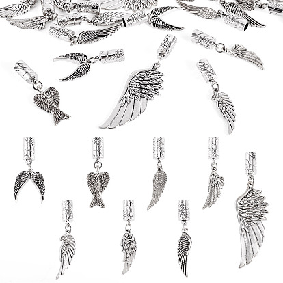 16шт 8 стиль сплав наконечник шнура, перо