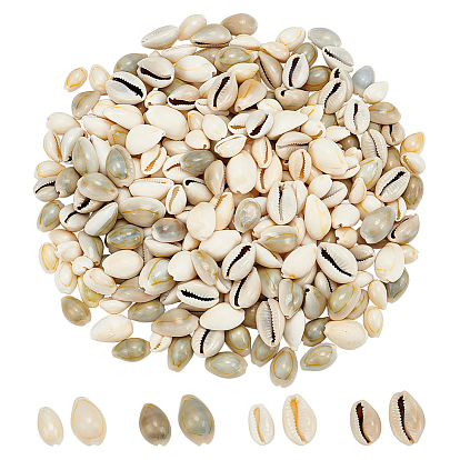 260шт 4 бусины из ракушек каури, формы раковины, без отверстия 