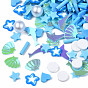 Handmade Polymer Clay Sprinkles Mix, Polymer Clay Cabochons, for Nail Art & Resin Decoration, with Plastic and ABS Plastic Imitation Pearl Beads, Mixed Shapes