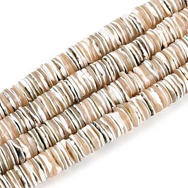 Светящиеся нити бусин из натуральных ракушек морских ракушек, диск, Heishi бусы