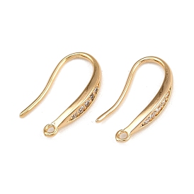Латунные крючки для серьги из чистого циркония, без никеля 