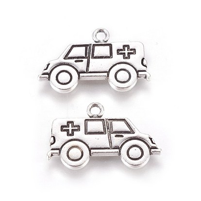 Tibetan Style Zinc Alloy Pendants, Ambulance