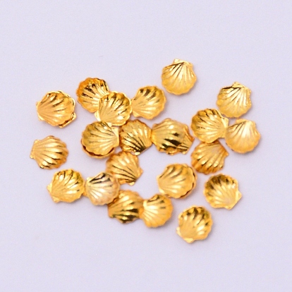 Сплав кабошонов, принадлежности для наполнения эпоксидной смолой, Для изготовления ювелирных изделий из смолы, без кадмия и без свинца, формы раковины