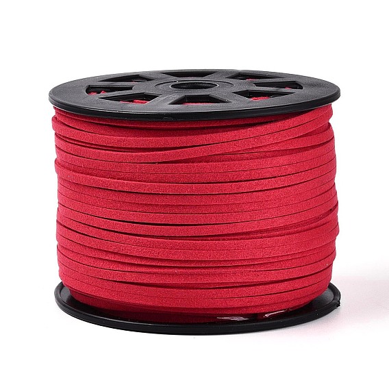 Замша Faux шнуры, искусственная замшевая кружева