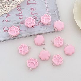 Непрозрачные и прозрачные акриловые бусины, коготь