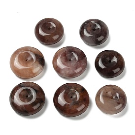 Природного кварца подвески, подвески в виде пончиков/пи-дисков