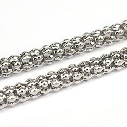 304 Stainless Steel Popcorn Chains, Unwelded