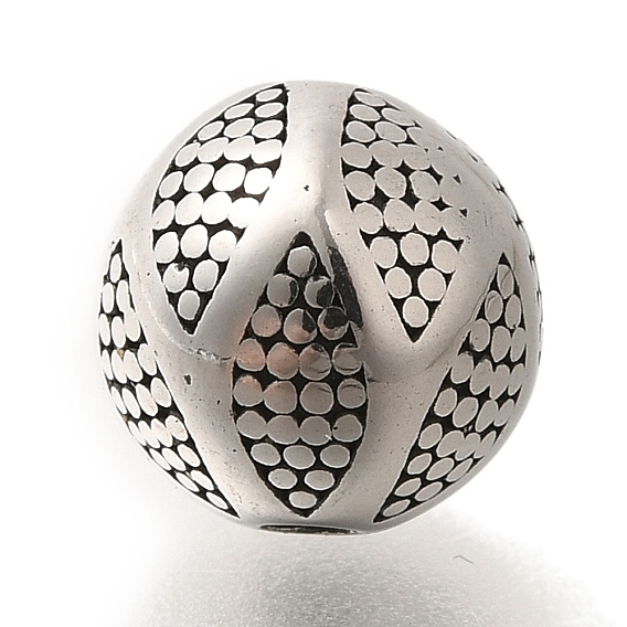 304 из нержавеющей стали бусы, круглые