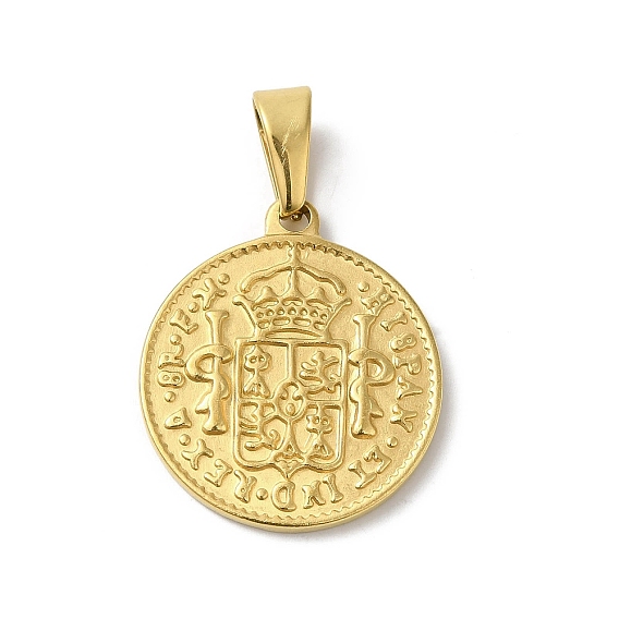 Вакуумное покрытие pvd 304 подвески из нержавеющей стали, плоский круглый с подвеской Hispan et Ind Rex