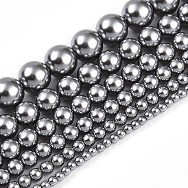 Выпечка из окрашенного перламутрового стекла жемчужные бусинки, круглые