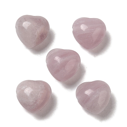 Natural Gemstone Beads, Heart