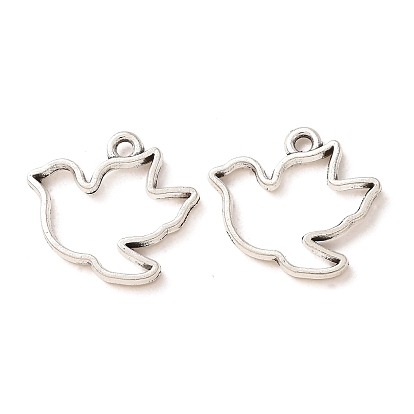 Tibetan Style Alloy Pendants, Dove Charms